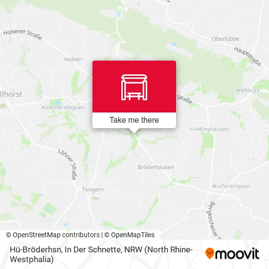 Карта Hü-Bröderhsn, In Der Schnette