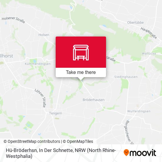 Hü-Bröderhsn, In Der Schnette map
