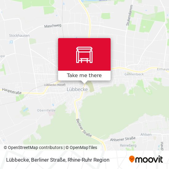 Lübbecke, Berliner Straße map