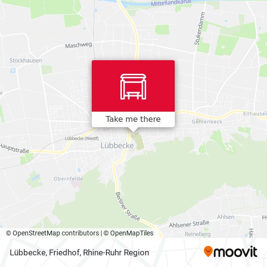 Lübbecke, Friedhof map