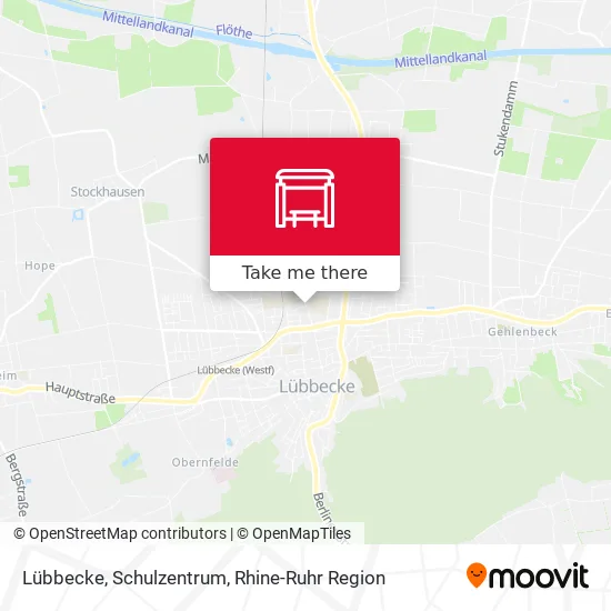 Карта Lübbecke, Schulzentrum