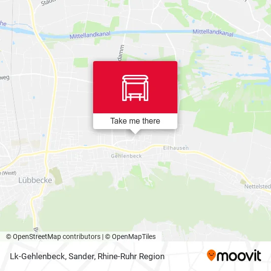 Карта Lk-Gehlenbeck, Sander