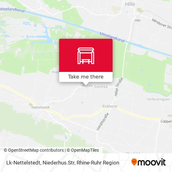 Карта Lk-Nettelstedt, Niederhus.Str