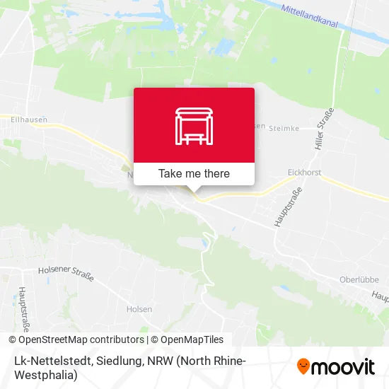 Карта Lk-Nettelstedt, Siedlung