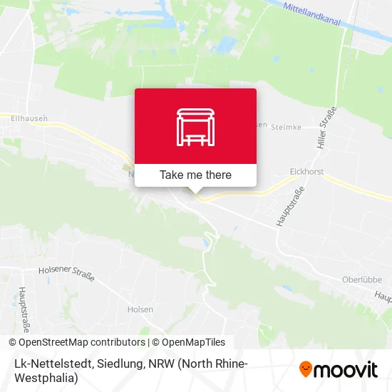 Карта Lk-Nettelstedt, Siedlung