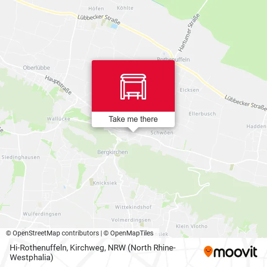 Карта Hi-Rothenuffeln, Kirchweg