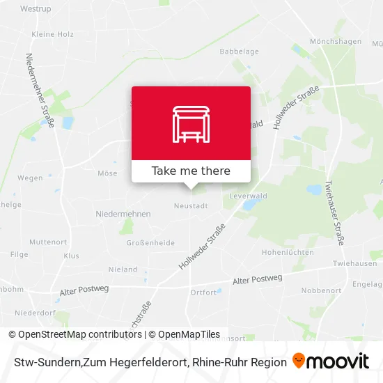 Карта Stw-Sundern,Zum Hegerfelderort