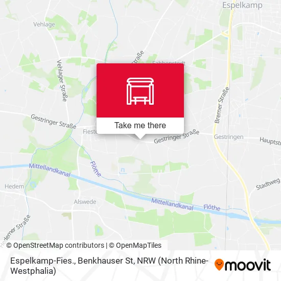 Карта Espelkamp-Fies., Benkhauser St