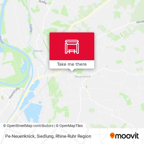 Карта Pe-Neuenknick, Siedlung