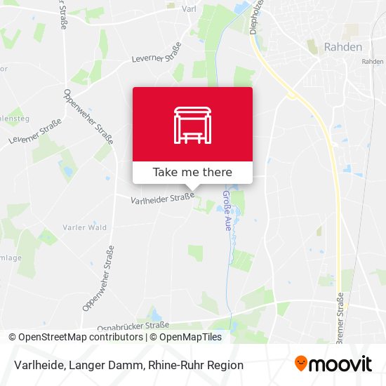 Varlheide, Langer Damm map