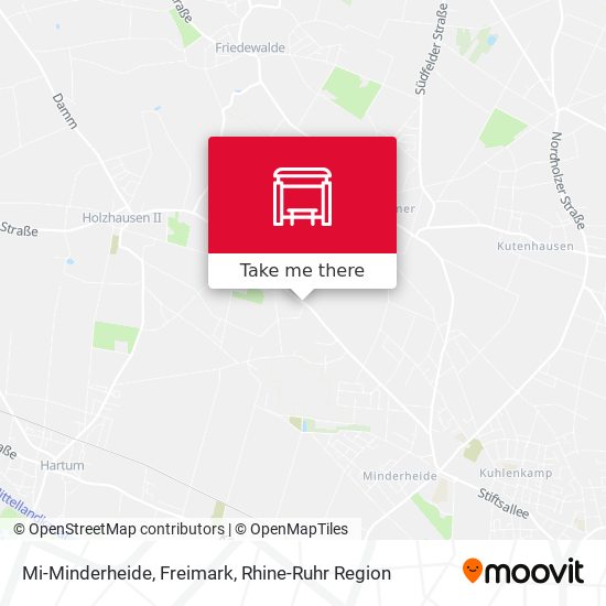 Карта Mi-Minderheide, Freimark