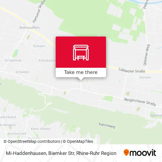 Карта Mi-Haddenhausen, Biemker Str