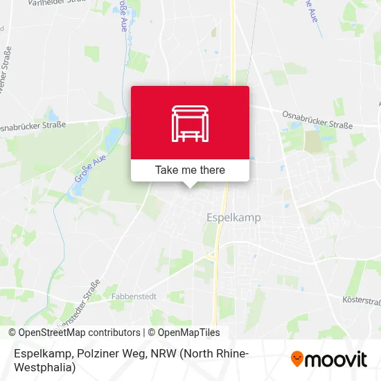 Espelkamp, Polziner Weg map