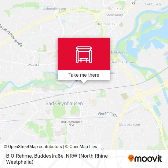 B.O-Rehme, Buddestraße map