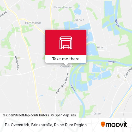 Pe-Ovenstädt, Brinkstraße map