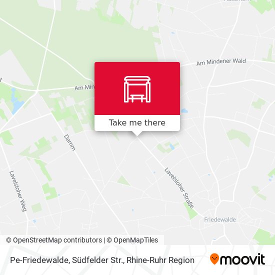 Pe-Friedewalde, Südfelder Str. map