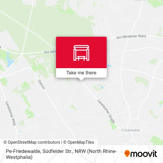 Pe-Friedewalde, Südfelder Str. map