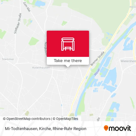 Карта Mi-Todtenhausen, Kirche