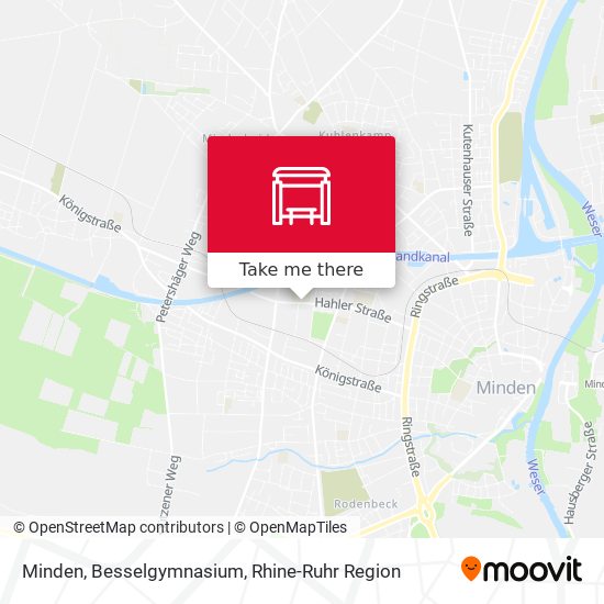 Minden, Besselgymnasium map