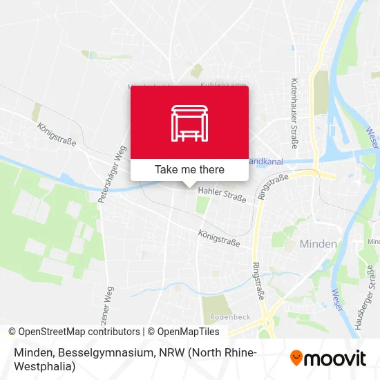 Minden, Besselgymnasium map