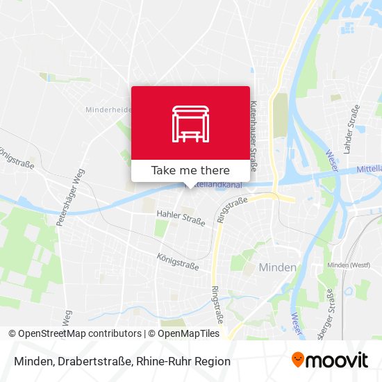 Minden, Drabertstraße map