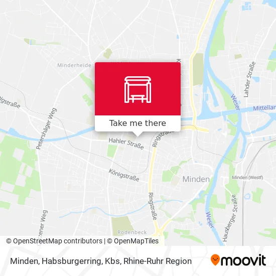 Карта Minden, Habsburgerring, Kbs