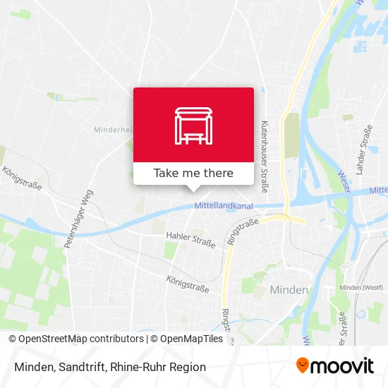 Карта Minden, Sandtrift