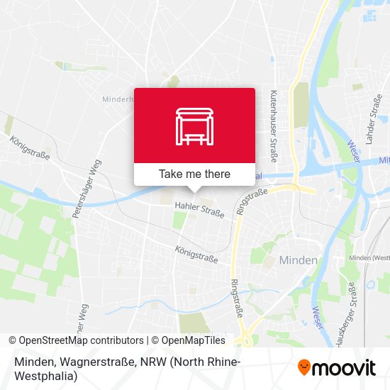 Minden, Wagnerstraße map