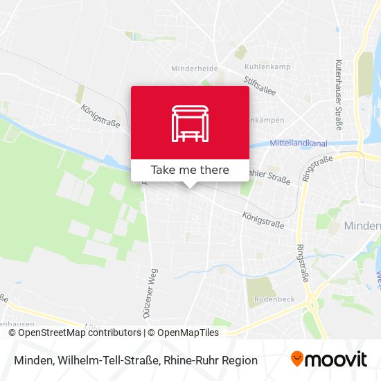 Minden, Wilhelm-Tell-Straße map