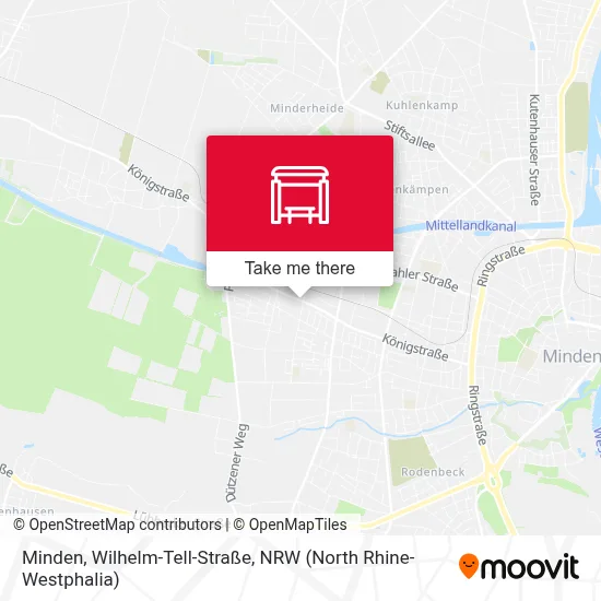 Minden, Wilhelm-Tell-Straße map