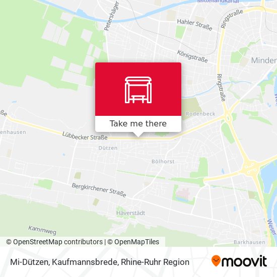 Mi-Dützen, Kaufmannsbrede map