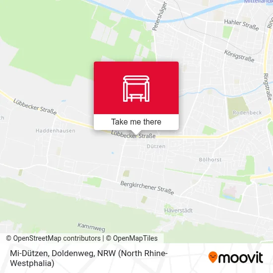 Mi-Dützen, Doldenweg map