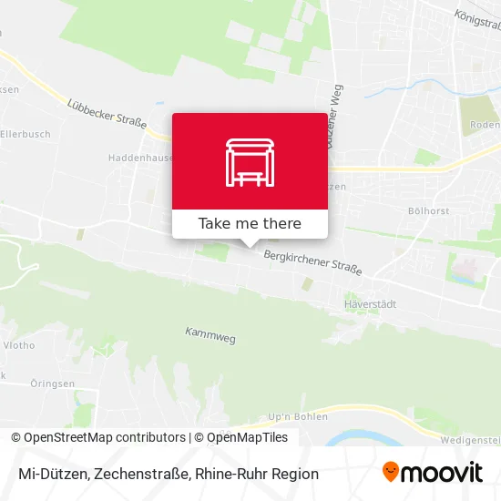 Карта Mi-Dützen, Zechenstraße