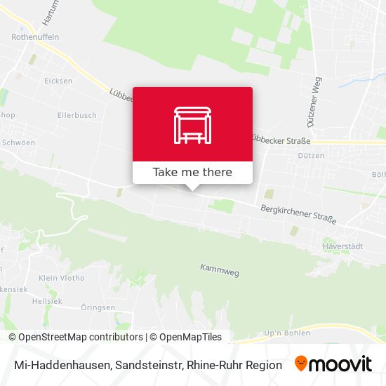 Mi-Haddenhausen, Sandsteinstr map