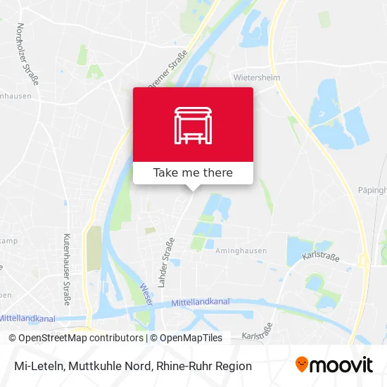 Карта Mi-Leteln, Muttkuhle Nord