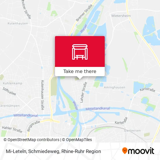 Карта Mi-Leteln, Schmiedeweg