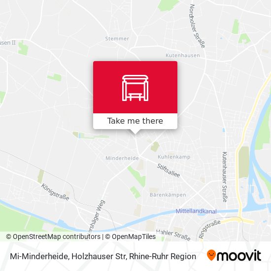 Mi-Minderheide, Holzhauser Str map