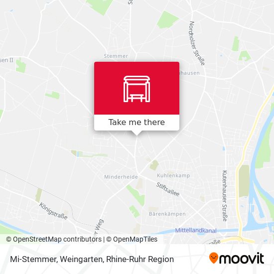 Карта Mi-Stemmer, Weingarten
