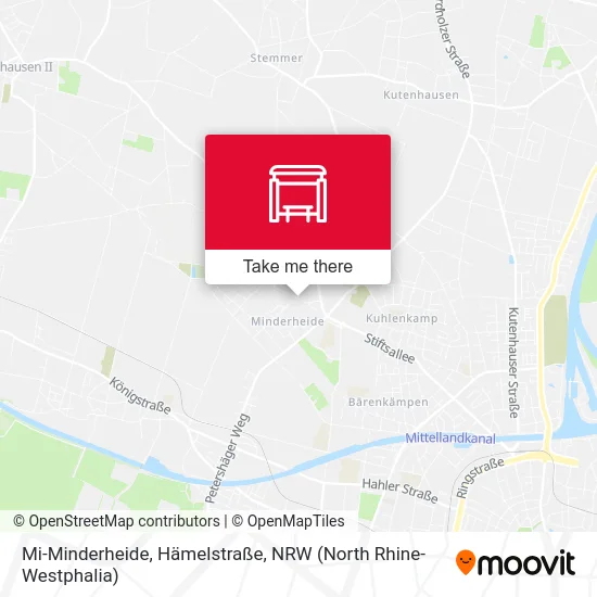 Mi-Minderheide, Hämelstraße map