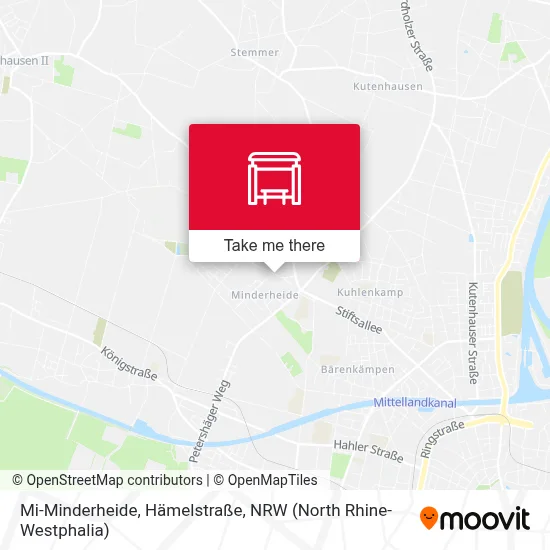 Mi-Minderheide, Hämelstraße map