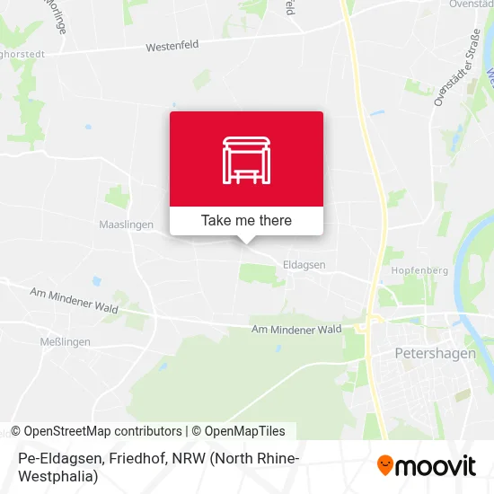 Pe-Eldagsen, Friedhof map