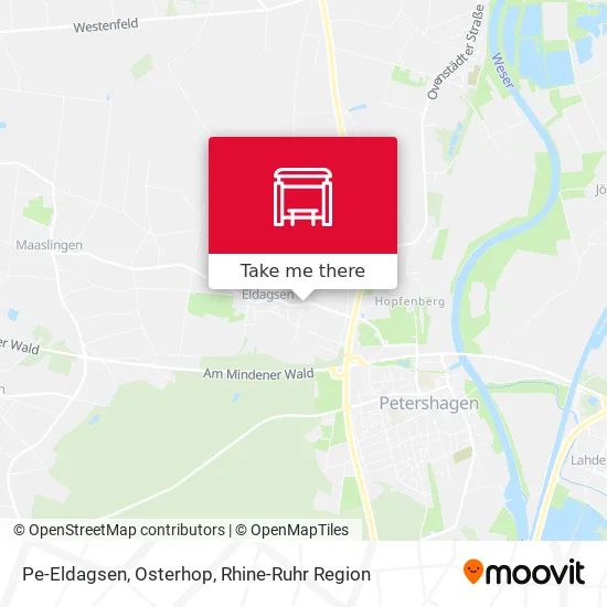 Карта Pe-Eldagsen, Osterhop