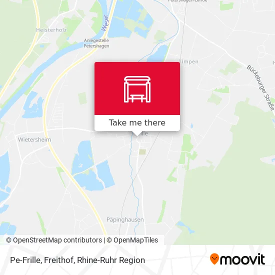 Карта Pe-Frille, Freithof