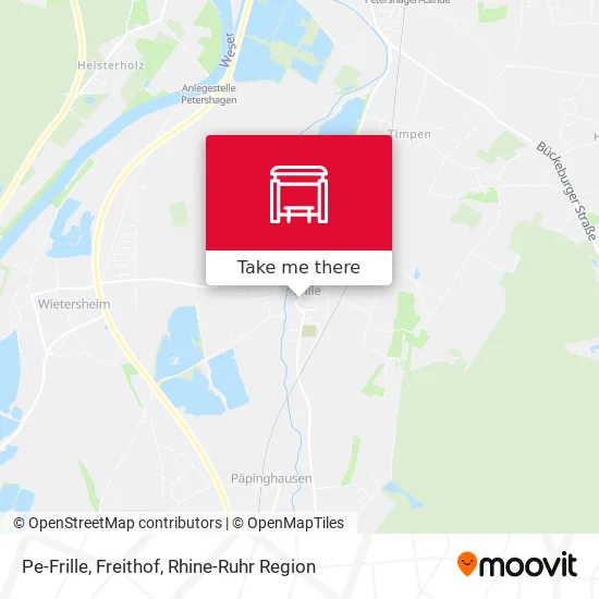 Карта Pe-Frille, Freithof