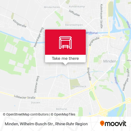 Карта Minden, Wilhelm-Busch-Str.