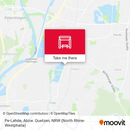 Pe-Lahde, Abzw. Quetzen map