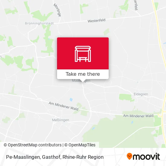 Карта Pe-Maaslingen, Gasthof