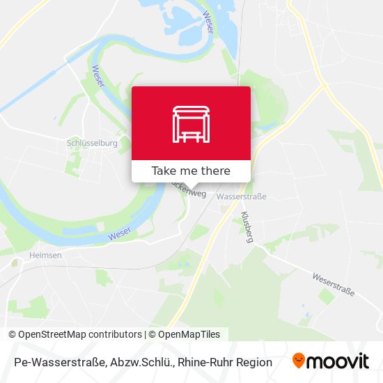 Pe-Wasserstraße, Abzw.Schlü. map