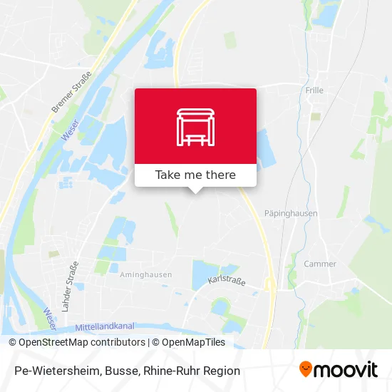 Карта Pe-Wietersheim, Busse