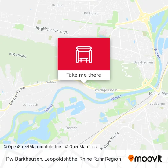 Карта Pw-Barkhausen, Leopoldshöhe